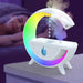 RGB Night Light Water Droplet Sprayer Anti-Gravity Air Humidifier 350ml Creative Home Office Mist Maker Diffuser Christmas Gift lighting Zimivas