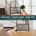 Pets Dog Cat Baby Safety Gate Mesh Fence Magic Portable Guard Net Stairs Doors 5 null