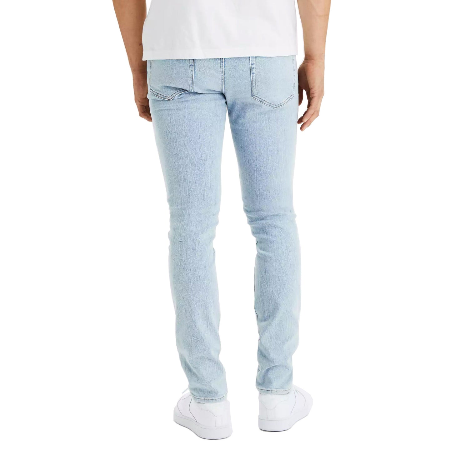 Fashion High-quality Washed Men's Jeans Slim-fit Stretch Men's Jeans 0 null