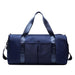 Fitness Sports Travel Bag Waterproof Duffel Weekender Bag For Women And Men Swim Gym Sholder Bag Dark blue L bag Zimivas