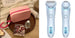 2 In 1 Hair Removal Epilator USB Rechargeable Trimmer Women Body Razor Face Leg Armpit Bikini Hand Pubic Shaver Hair Remover Blue and Rouge Gouache set USB Hair accessories Zimivas