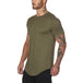 Gym Wear Plain Shirts Custom Fitness Sports Clothing for men Army Green men clothing Zimivas