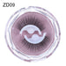 Self-adhesive Reusable Glue-free Eye Lashes With Natural Curl ZD09 0 null