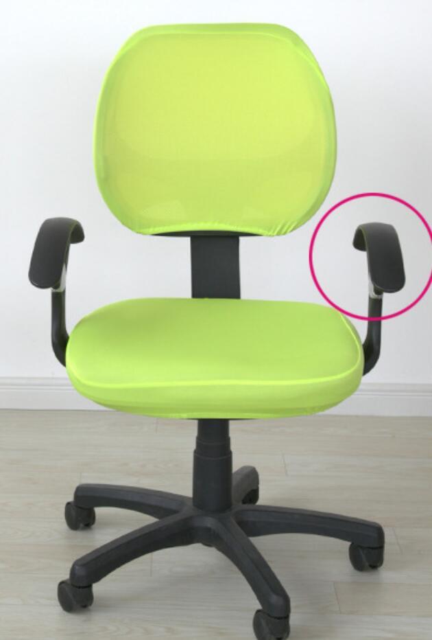 Office Chair Cover With Armrest Chair Dining Cover For Chair Decoration Lime green No Office furniture Zimivas