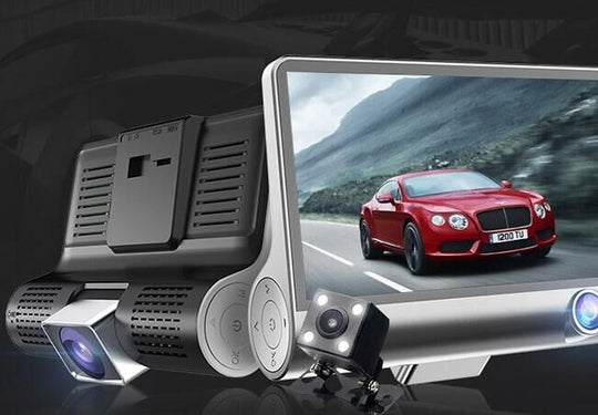 1080P High-definition Three-record Driving Recorder automobiles Zimivas