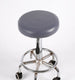 PU Leather Waterproof And Oil-proof Stool Cover Beauty Salon Elastic Chair Cover Grey 0 null