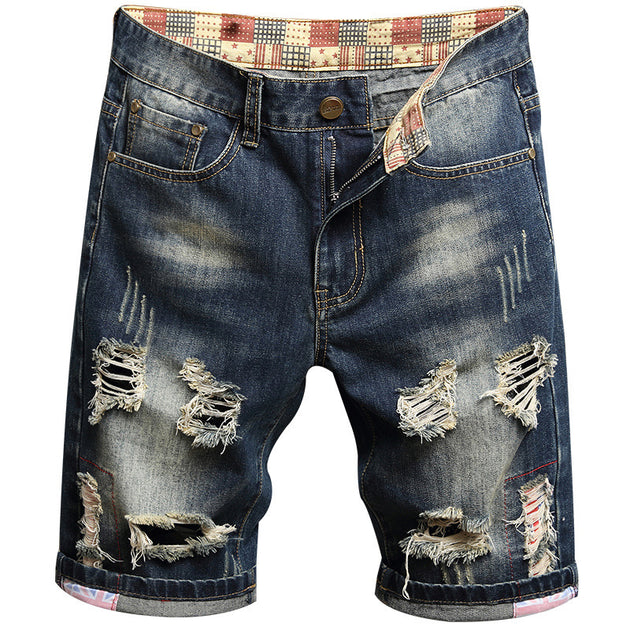 Summer Men's Denim Shorts Men Clothing Zimivas