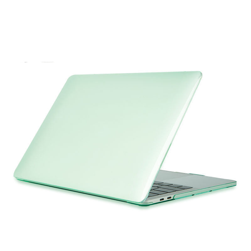 Crystal Transparent Pro Case For Laptop Case Green Computer & office Zimivas