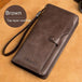 Men's Long Wallet Genuine Leather Wallet 0 Zimivas