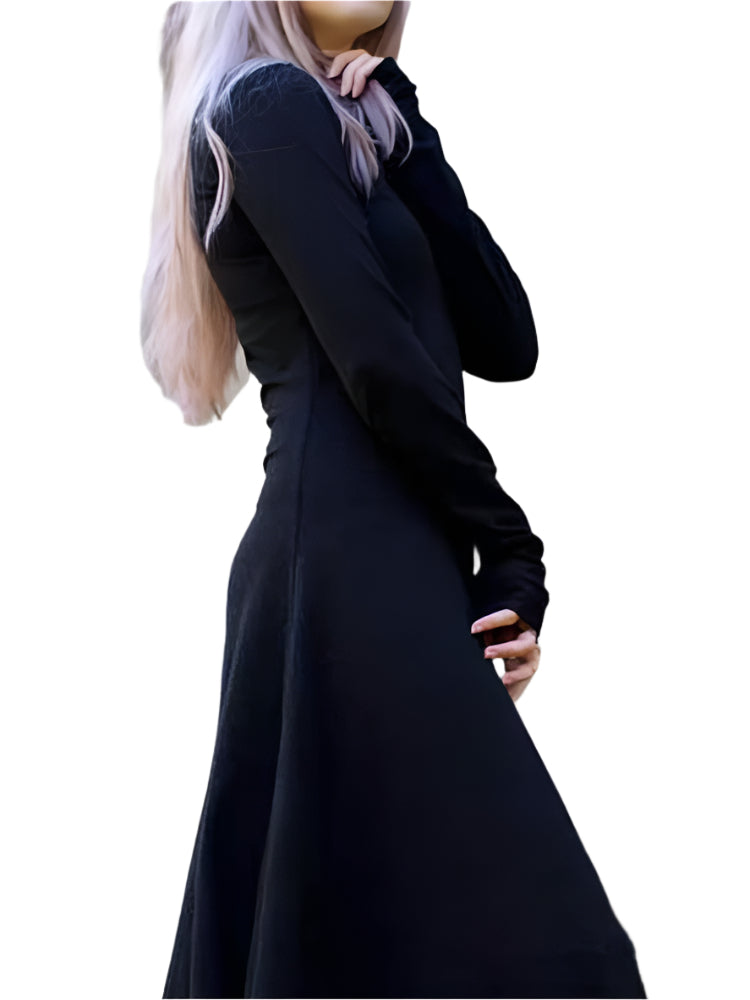 Women's Faith Gothic Long Sleeve Dress Women Clothing null