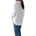 White long sleeved shirt with loose fitting women's shirt for women eprolo