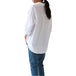 White long sleeved shirt with loose fitting women's shirt for women eprolo