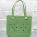 Dongdong Beach Storage Bag Handbag Printed EVA Outdoor Basket Pet Bag Fruit green Medium size (38 * 32 * 13) eprolo