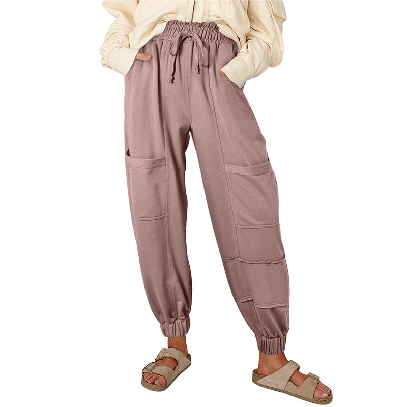 Versatile Multi-pocket Harem Pants For Women LC7712889P1310 0 Zimivas