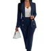 European And American Women's Clothing Small Suit Suit Dignified Sense Of Design 0 null