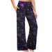 Women's Pajama Printed Wide-leg Pants High Waist Women Clothing Zimivas