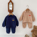 Baby Bear Lapel Sweater Two-piece Set kids & baby Zimivas