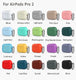 For AirPods Pro 2 Protective Case Silicone New Solid Color Bluetooth Headset Soft Cases For Airpods pro 2 pro2 2nd Gen Cover earphone Zimivas