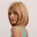 Gloden Mixed Color BoBo Wig New Synthetic Women's Wig 0 null