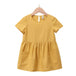 Girls Birthday Dress Baby Clothes Girl Teen Design Yellow kids & baby Zimivas