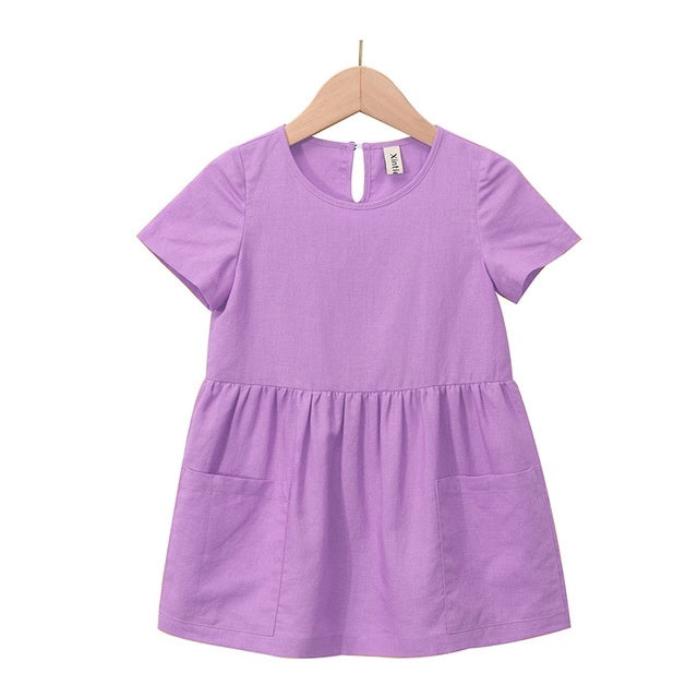 Girls Birthday Dress Baby Clothes Girl Teen Design Purple kids & baby Zimivas