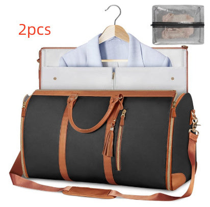 Large Capacity Travel Duffle Bag Women's Handbag Folding Suit Bag Waterproof Clothes Totes Set5 bag Zimivas