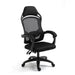 Ergonomic Computer Gaming Chair Black without footrest 0 null