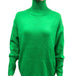 Women's Long-sleeved Pullover Solid Color Sweater Yellow Green 0 null