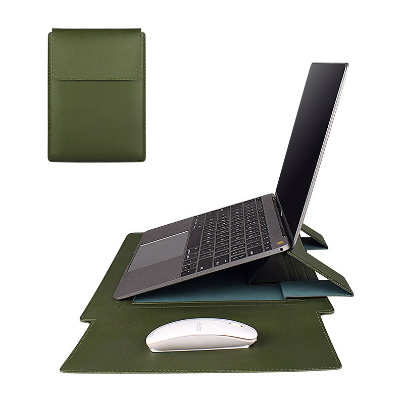 Notebook Computer Liner Bag Mouse Pad Protective Holster Green Computer & office Zimivas