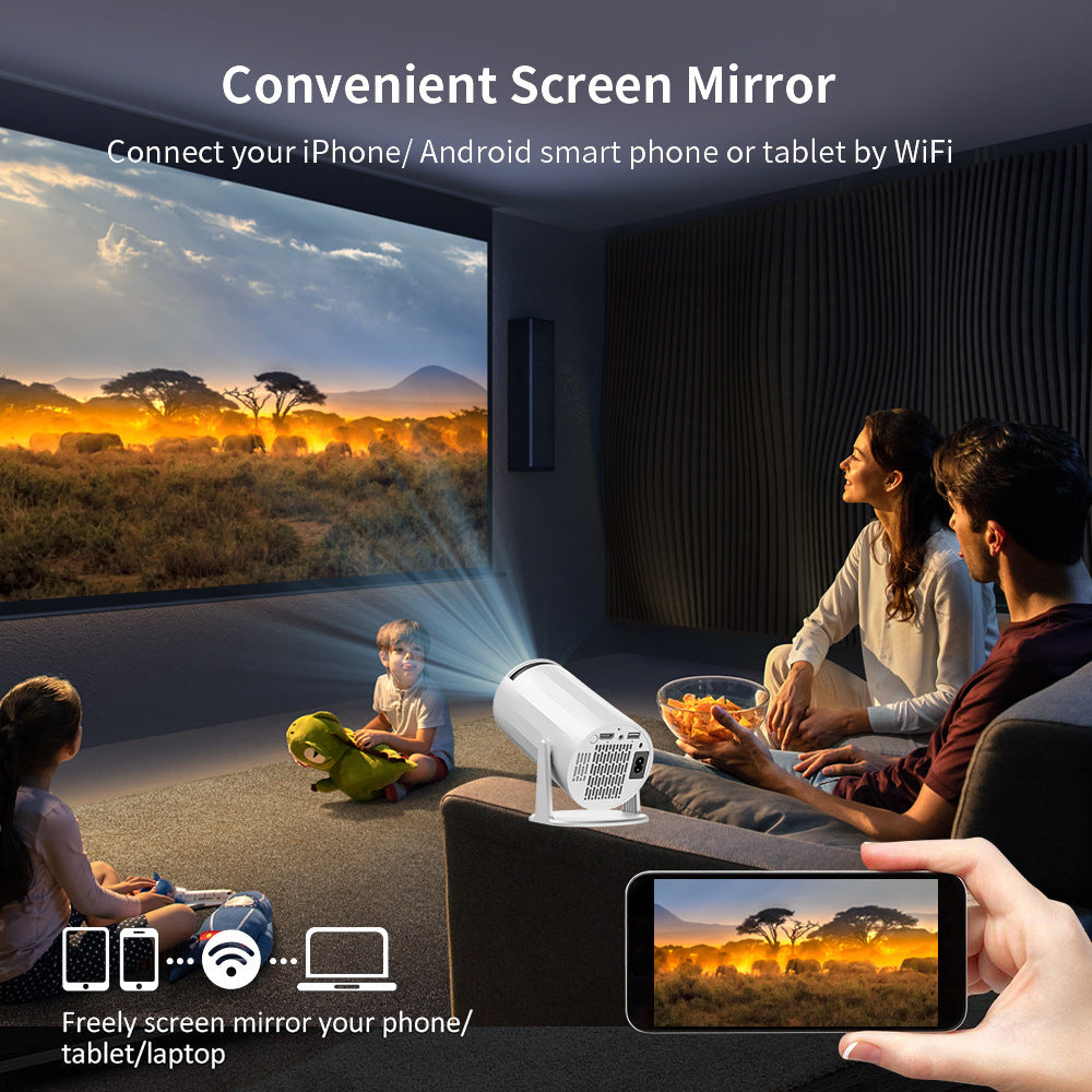 Mini Portable Projector For Home Use Consumer Electronics Zimivas