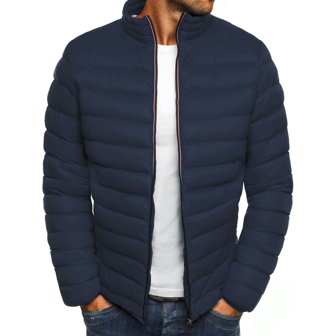 Autumn And Winter New Products Men's Cotton Jacket Men Navy 0 null