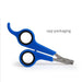 Dog Nail Clipper Pet Nail Scissors Black blue 0 Zimivas