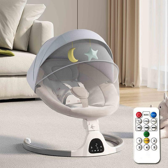 Baby Electric Smart Rocking Chair Coax Sleeping Multifunctional Cradle 0 null