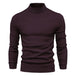 Men's Multicolor Sweater With Mid Neck And Slim Trim Black red 0 null