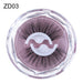 Self-adhesive Reusable Glue-free Eye Lashes With Natural Curl ZD03 0 null