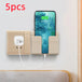 Mobile Phone Charging Storage Rack Punch-free Sticky Storage Box Gold 5PC 0 Zimivas