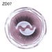 Self-adhesive Reusable Glue-free Eye Lashes With Natural Curl ZD07 0 null