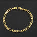 Sideways Real Gold Plating 18K Gold Plating Bracelet Jewelry Zimivas