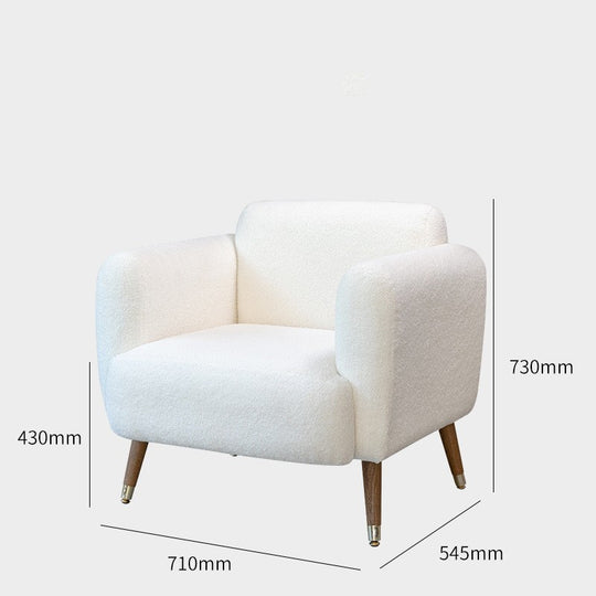 Simple Style About Living Room Sofa Chair Lactation Chair Dormitory Off white 0 null