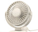 USB Desktop Small Fan Dormitory Office Electric Fan With Cable Ivory White home Appliance Zimivas