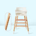 Solid Wood Baby Dining Chair Children's Table Beech Kids furniture Zimivas