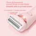 2 In 1 Hair Removal Epilator USB Rechargeable Trimmer Women Body Razor Face Leg Armpit Bikini Hand Pubic Shaver Hair Remover Hair accessories Zimivas