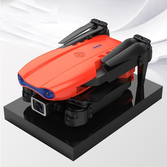 4K Dual Camera Remote Control Three-sided Obstacle Avoidance Drone Orange regular camera Zimivas