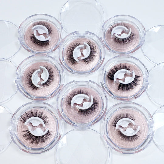 Self-adhesive Reusable Glue-free Eye Lashes With Natural Curl 0 null