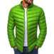 Autumn And Winter New Products Men's Cotton Jacket Men Green 0 null