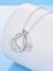 Sterling Silver Ring Holder Necklace Pendant Jewelry for Women 5 null