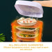 Multi-layer Dish Cover Heat Preservation Kitchen Cover Dining Table Leftover Storage Box Transparent Stack Cooking Hood Steamer Kitchen Storage Zimivas