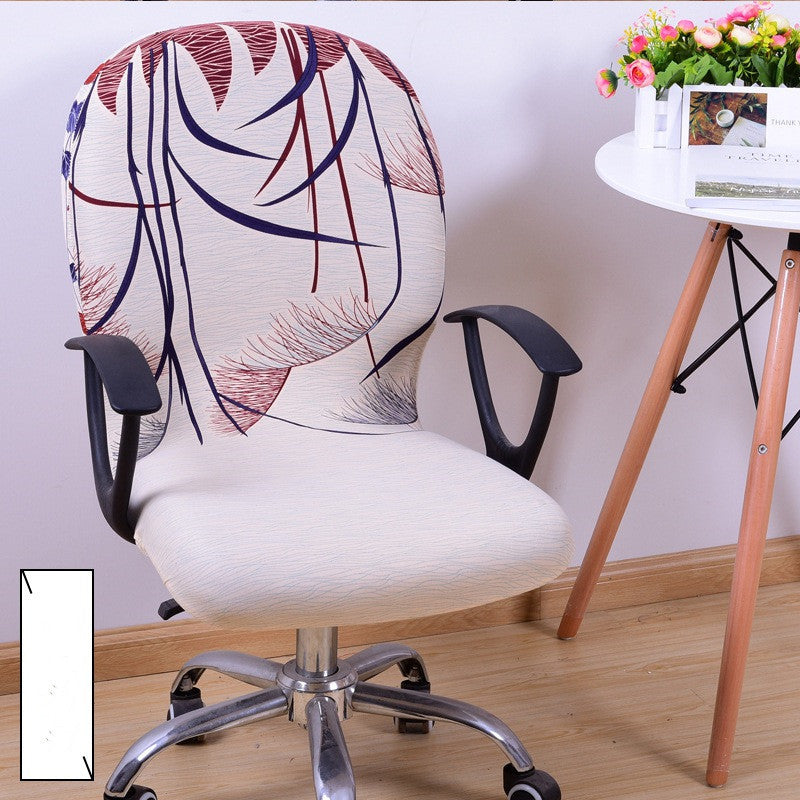 Computer Chair Cover Office Chair Cover Swivel Chair Package Chair Cover Rotating Lifting Chair Cover Chair Cover Late Autumn Back Default 0 null