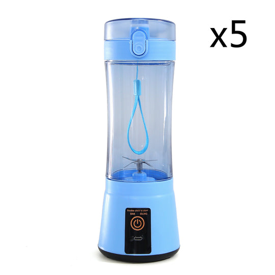 Portable Electric Fruit Juicer Wireless USB Rechargeable Mini Mixer Multifunction Summer Smoothie Blender Machine Kitchen Supplies Set51 USB kitchen appliance Zimivas