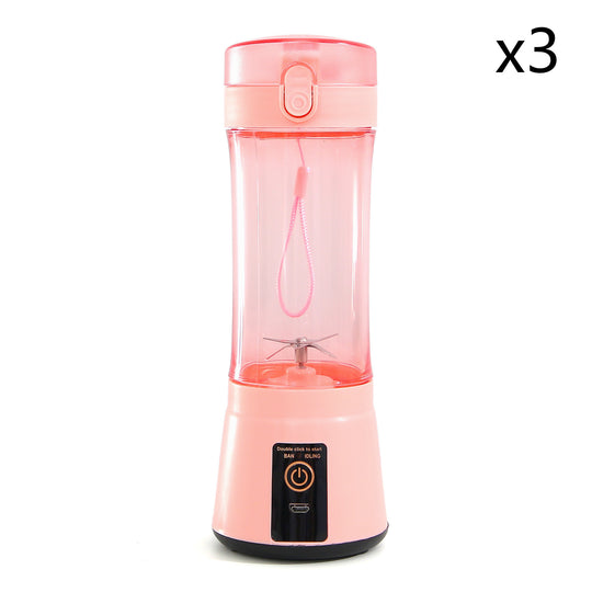 Portable Electric Fruit Juicer Wireless USB Rechargeable Mini Mixer Multifunction Summer Smoothie Blender Machine Kitchen Supplies Set65 USB kitchen appliance Zimivas